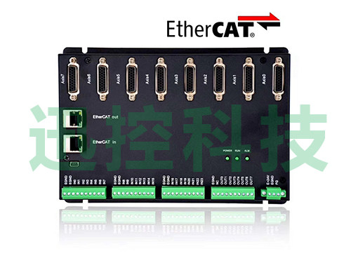 可扩展8块8轴EtherCAT脉冲转接板